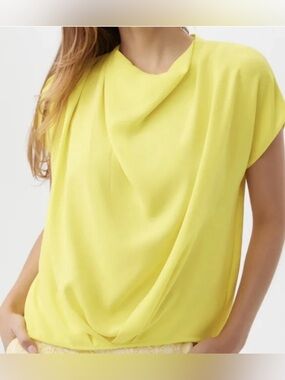 TRINA TURK Cowneck Blouse